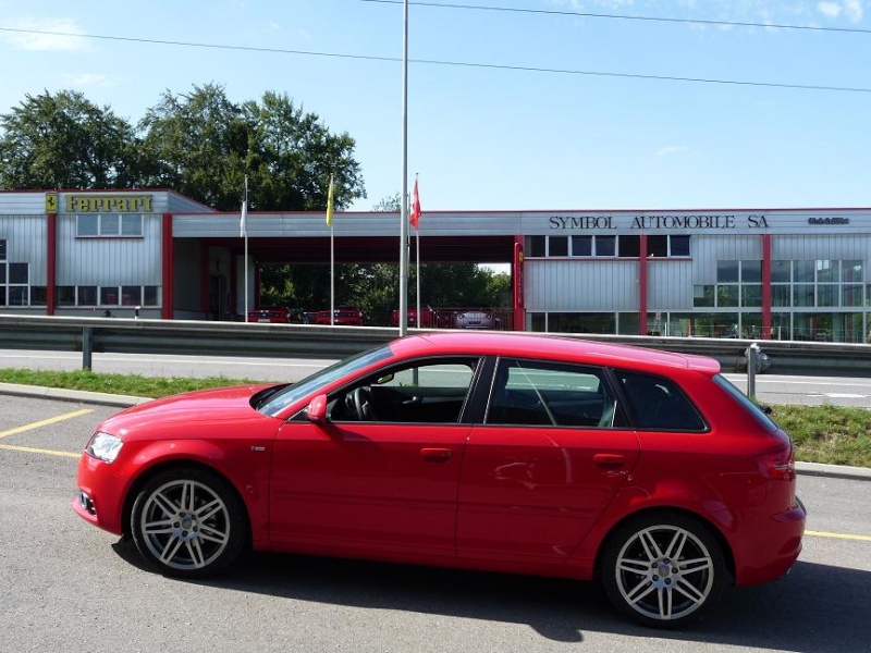 [Photo-reportage] Audi A3 facelift 2.0 TDI 140 Sline rouge brillant 2411