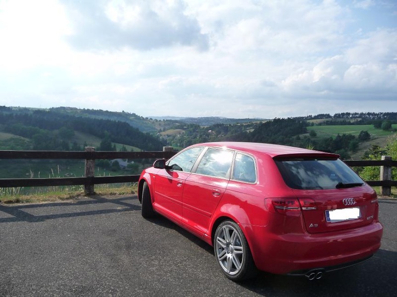 [Photo-reportage] Audi A3 facelift 2.0 TDI 140 Sline rouge brillant 2610