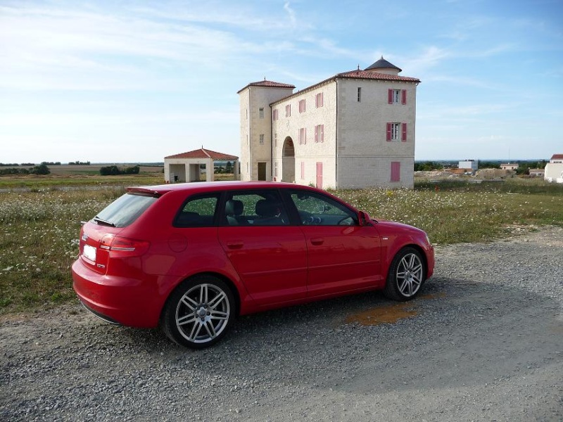 [Photo-reportage] Audi A3 facelift 2.0 TDI 140 Sline rouge brillant 311