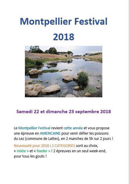 Festival Montpellier 22 et 23 septembre.  40752010