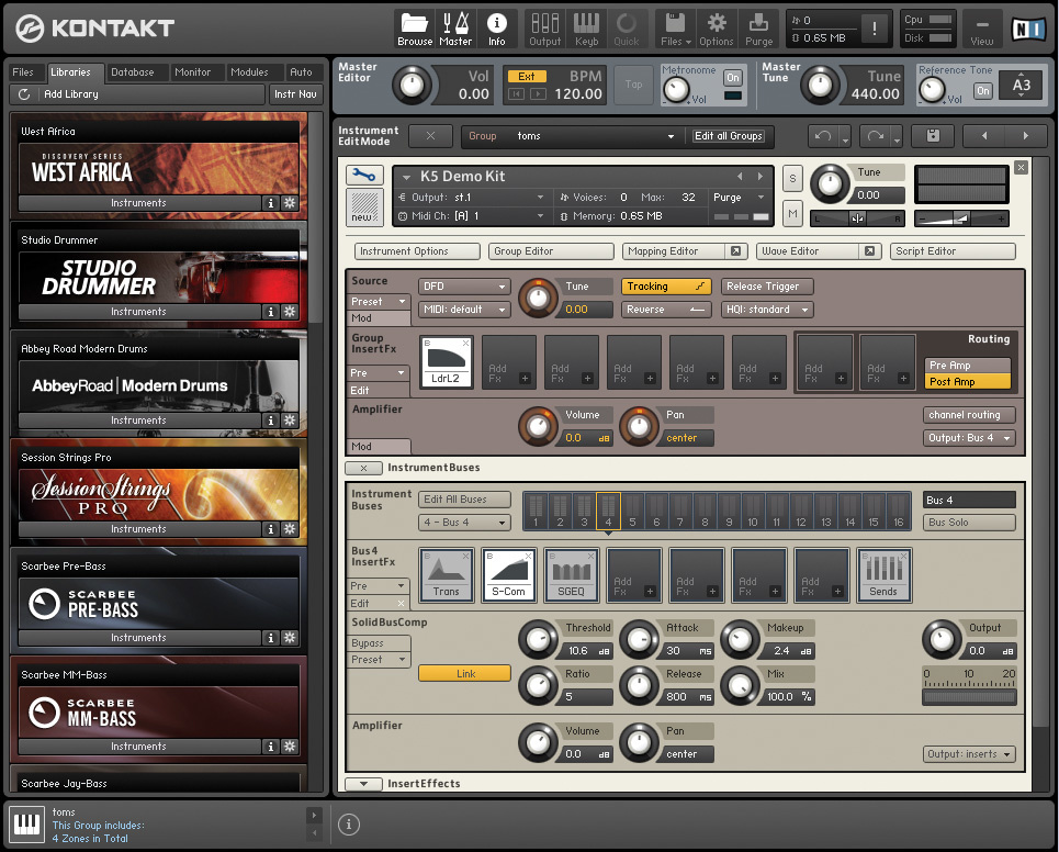 Native Instruments Kontakt 5 v5.7.3 Kontak10