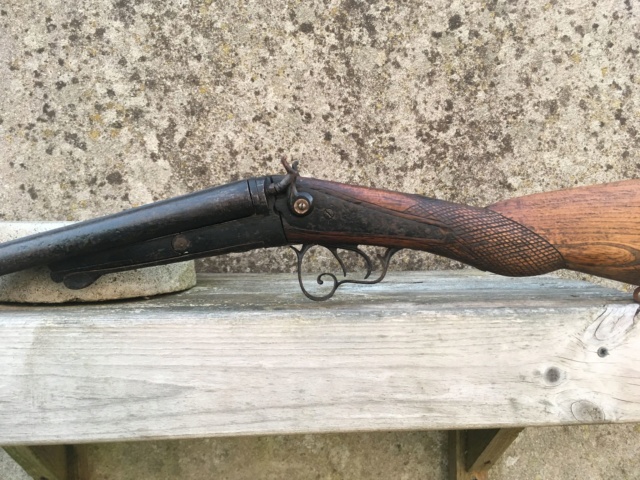 Fusil à chiens St Etiennes. Fusil410