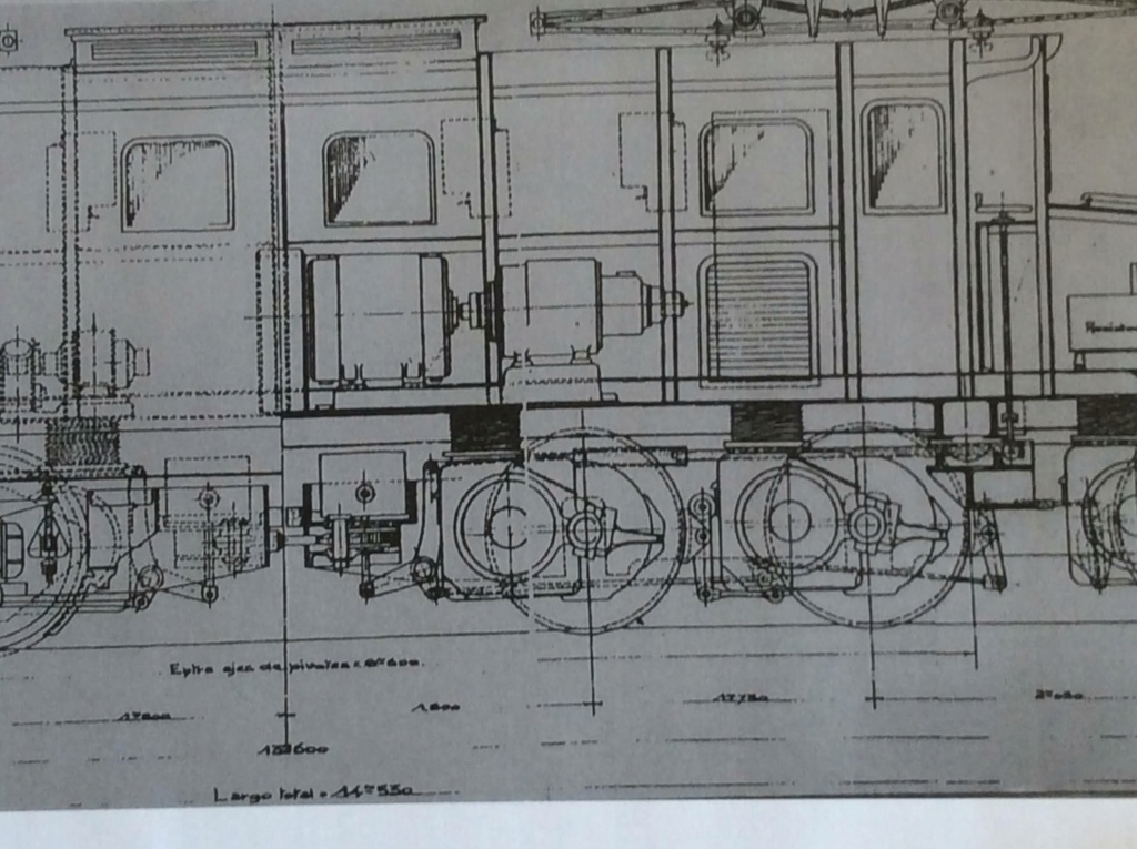 Imaginar és gratis: Locomotora elèctrica del FC Peñarroya a Fuente del Arco a escala IIm Plano_14