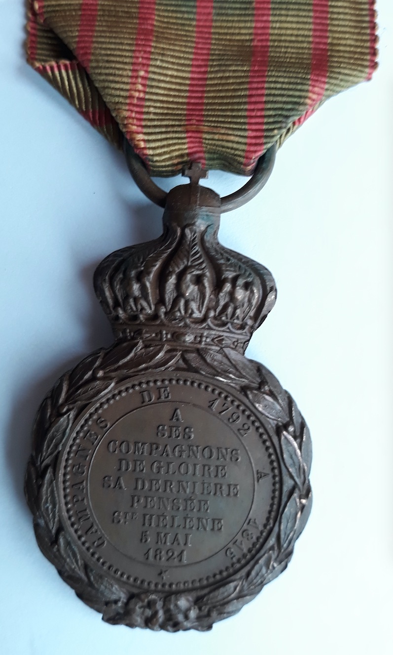 Médaille de Ste-Hélène et son diplôme Sainte12
