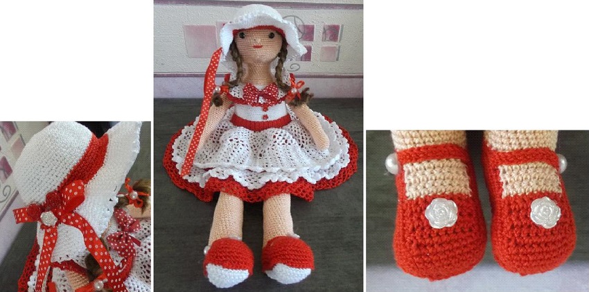 poupée en tenue blanche et rouge Ma_pou13