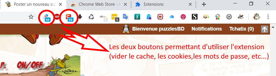 Vider le cache sous Google Chrome Chrome12