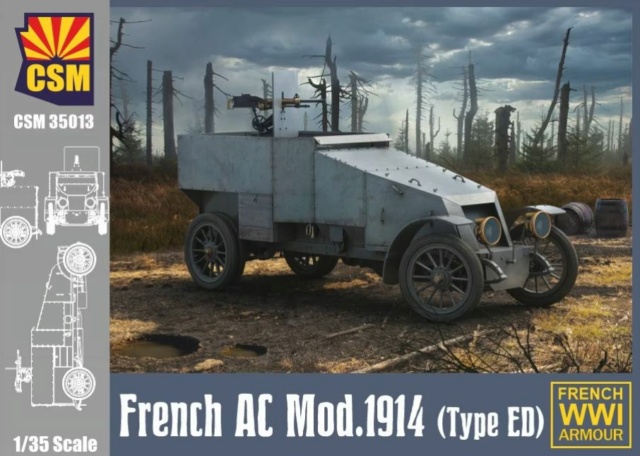Automitrailleuse Renault 1914 type ED - Copper State Models - 1/35 Copper10