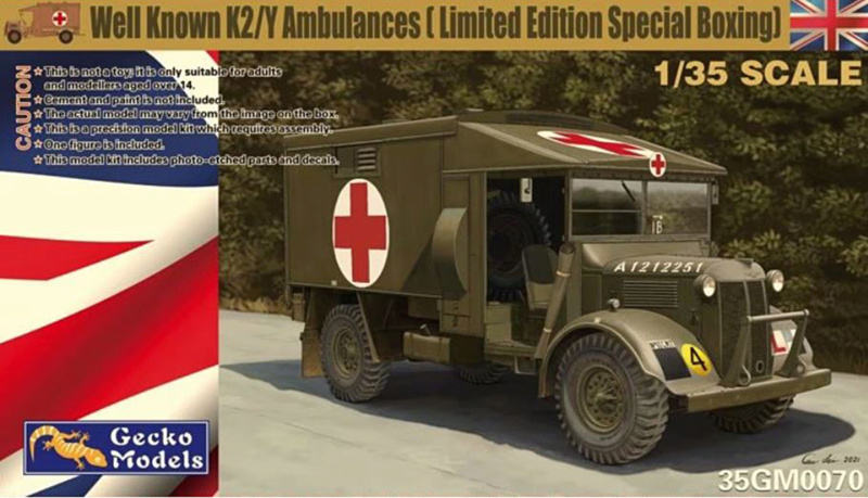 Ambulance K2/Y - Gecko Models - 1:35 Gecko_24