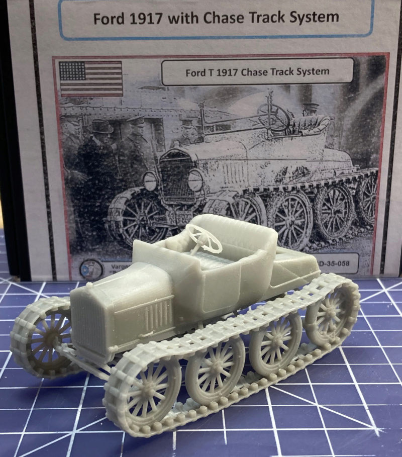 Ford-T 1917 avec train chenillé Chase - Impression 3D Vargas Scale Models - 1/35 Img_1116