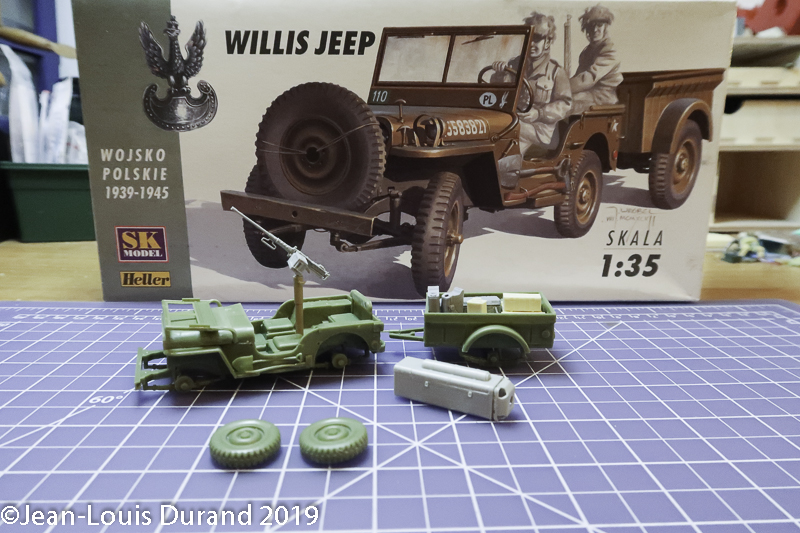 Jeep Willys - 1st Polish Independant Parachute Brigade, Rifle Batalion - Hollande 1944 - SK MODEL + accessoires Bronco 1/35 Jeep_p12