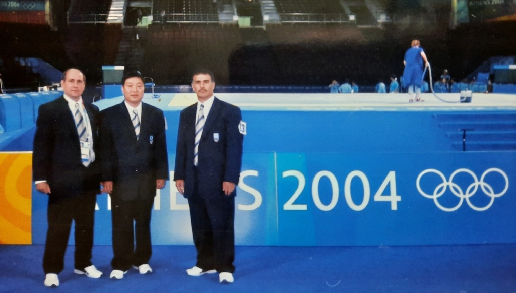 Olympic Referee / Mohamed Riad in Athens 2004 Olympic Games 0519