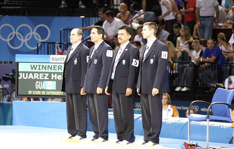 Olympic Referee / Mohamed Riad in Athens 2004 Olympic Games 0620