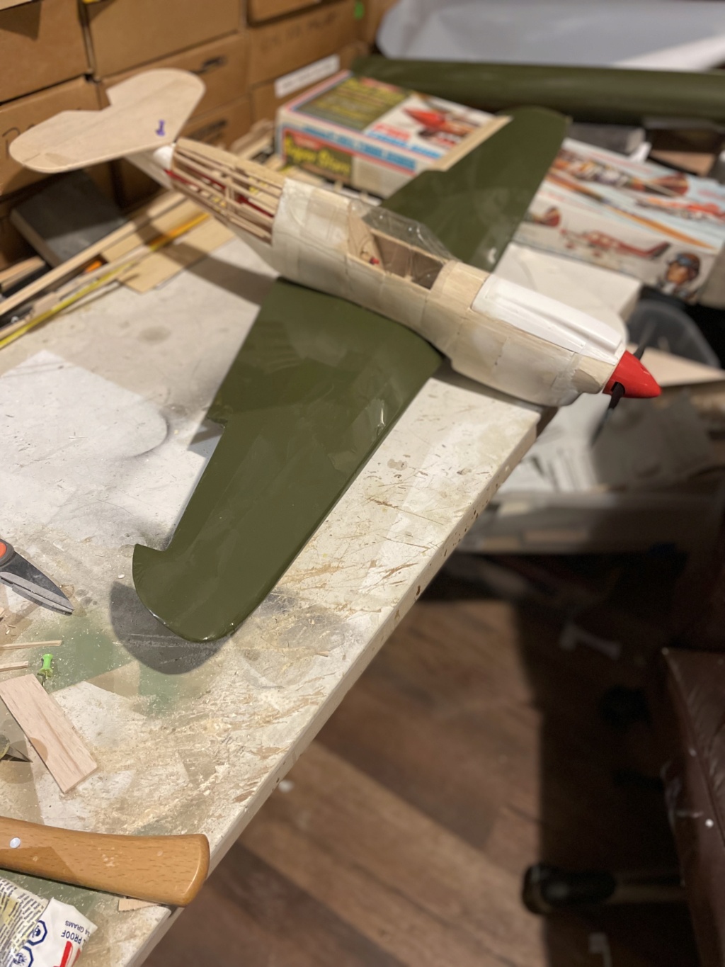 Building a 50 year old Comet P-40 Kit - Page 2 03411
