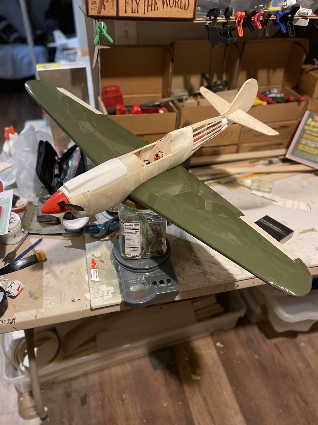 Building a 50 year old Comet P-40 Kit - Page 2 9ca51610