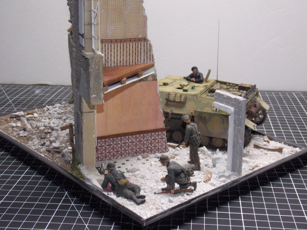 Guet-apens  Jadpanzer IV L48 /figurines DRAGON /decor perso  1/35 Dscn1591
