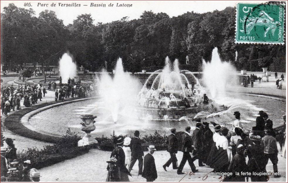 Bassin de Latone, jardins de Versailles A110