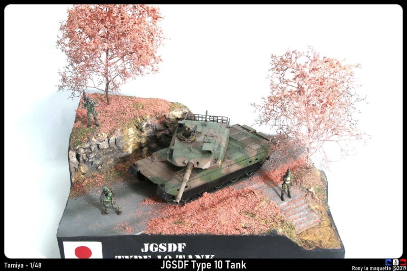 JGSDF Type 10 Tank de Tamiya au 1/48. Diora143