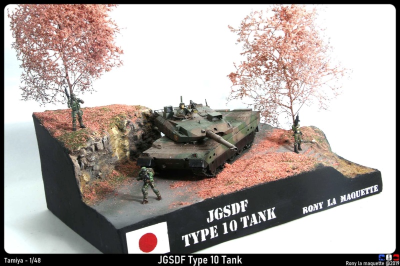 JGSDF Type 10 Tank de Tamiya au 1/48. Diora144