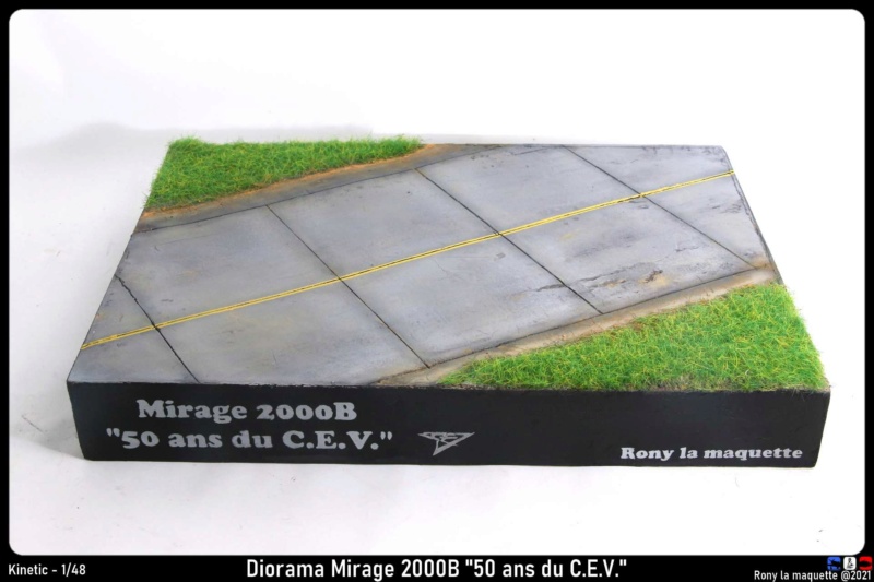 Mirage 2000B 50ans du CEV de Kinetic 1/48. Diora190