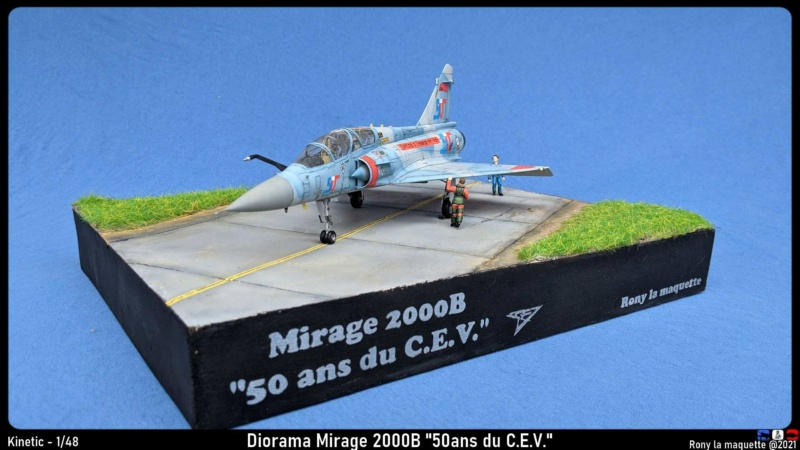 Mirage 2000B 50ans du CEV de Kinetic 1/48. Diora196