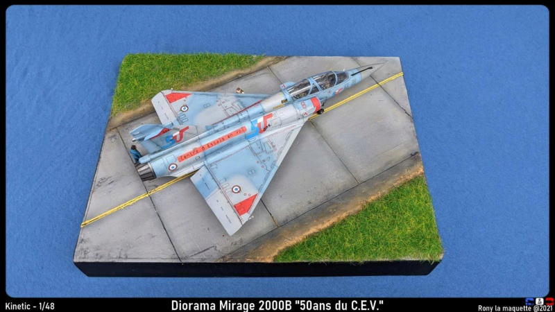 Mirage 2000B 50ans du CEV de Kinetic 1/48. Diora202