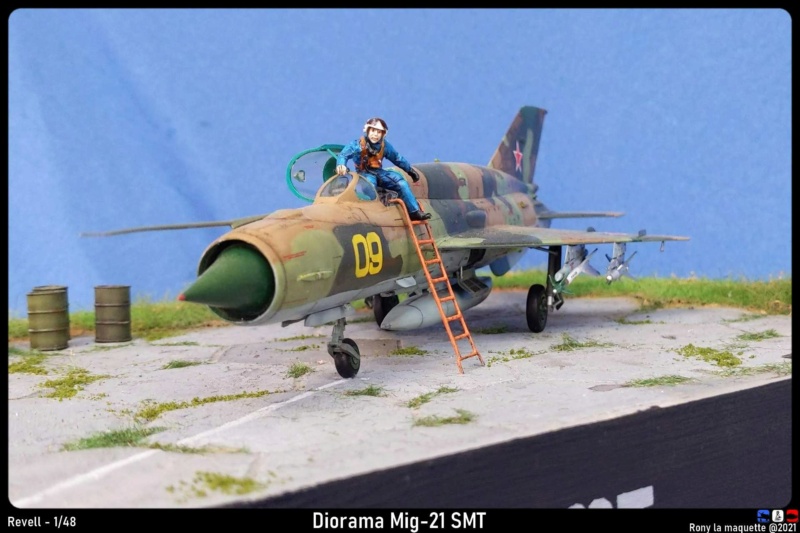 Diorama Mig-21 SMT Diora303
