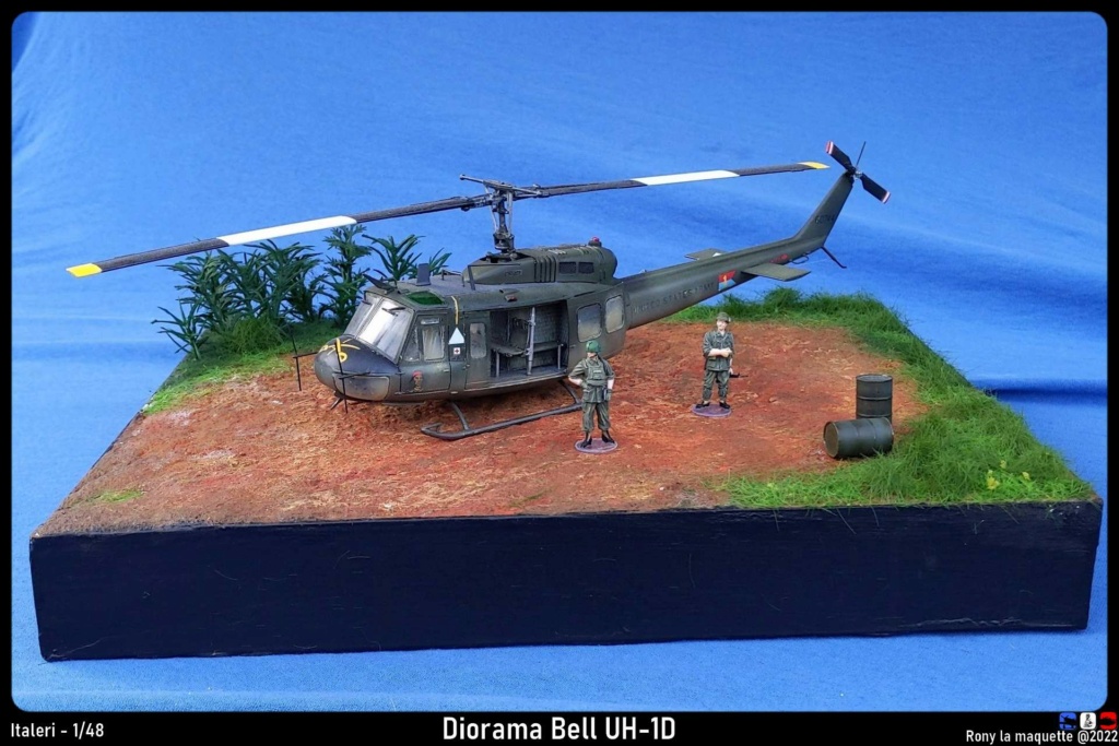 Bell UH-1D, Italeri, 1/48. Diora371