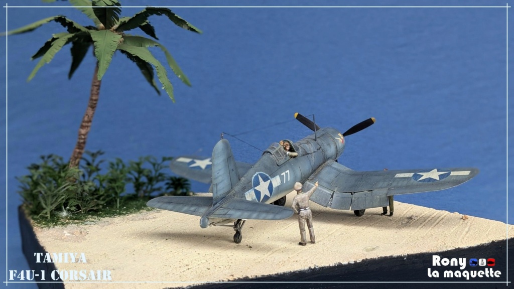 [Tamiya] 1/48 - Diorama F4U-1 Corsair "l'As du Pacifique" Diora409