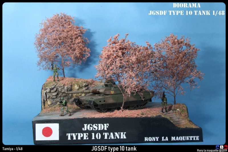 JGSDF Type 10 Tank de Tamiya au 1/48. Dioram35