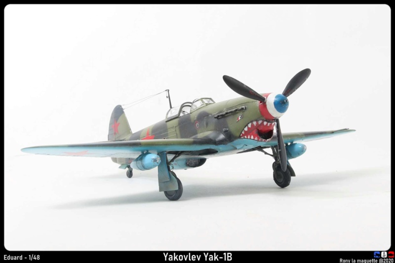 Yalovlev Yak-1B Eduard 1/48 du Normandie-Niemen. Maque138