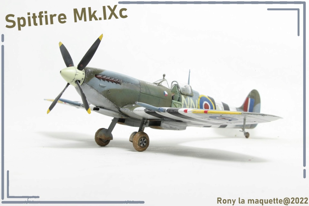 Spitfire Mk.IXc Eduard 1/48. Maque217