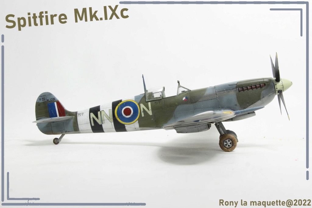 Spitfire Mk.IXc Eduard 1/48. Maque225