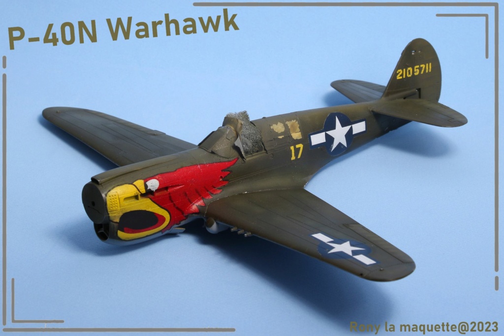 P40N Warhawk  [Hasegawa] 1/48 Maque239