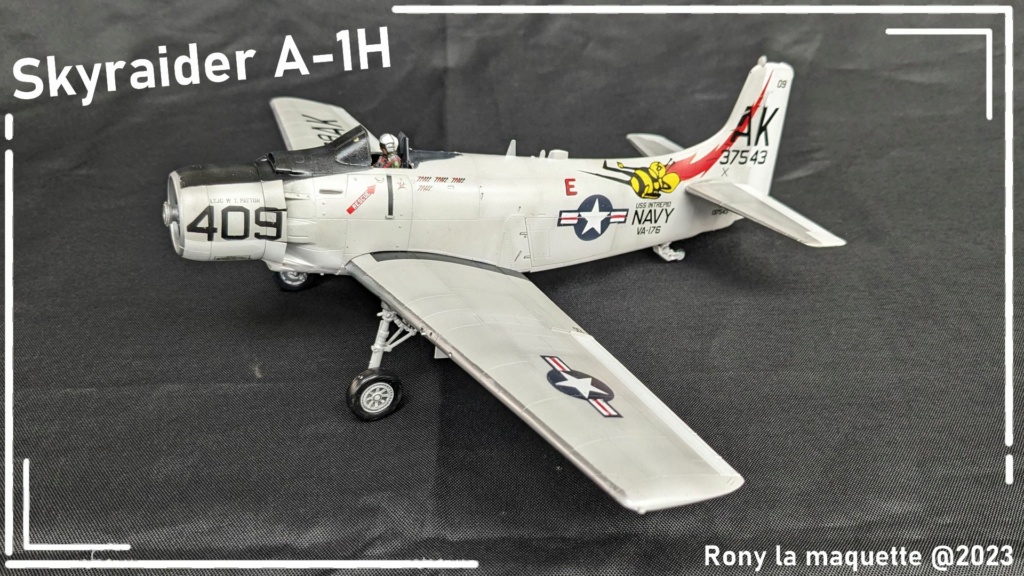 [Tamiya] 1/48 - Douglas A-1H Skyraider  Maque356
