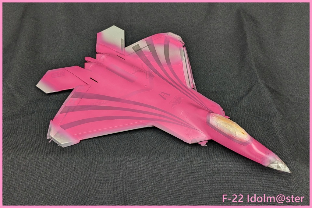 [Italeri] 1/48 - Lockheed-Martin F-22 Raptor "The Idolm@ster"  Maque391