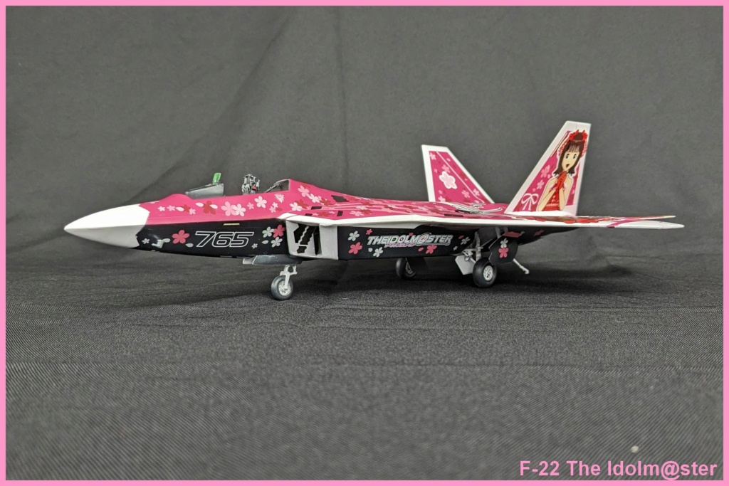 [Italeri] 1/48 - Lockheed-Martin F-22 Raptor "The Idolm@ster"  Maque404