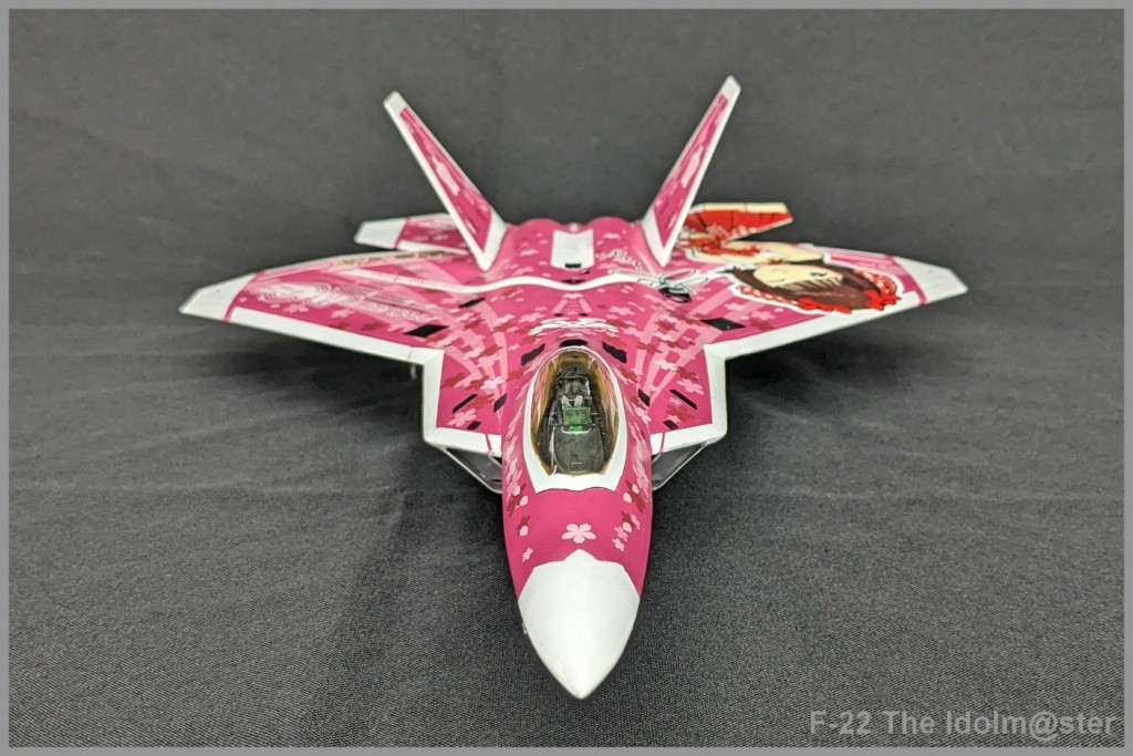 [Italeri] Lockheed-Martin F-22 Raptor "The Idolm@ster" 1/48 Maque411