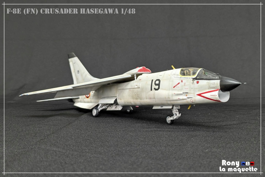 [Hasegawa] 1/48 - Vought F-8E (FN) Crusader Maque488