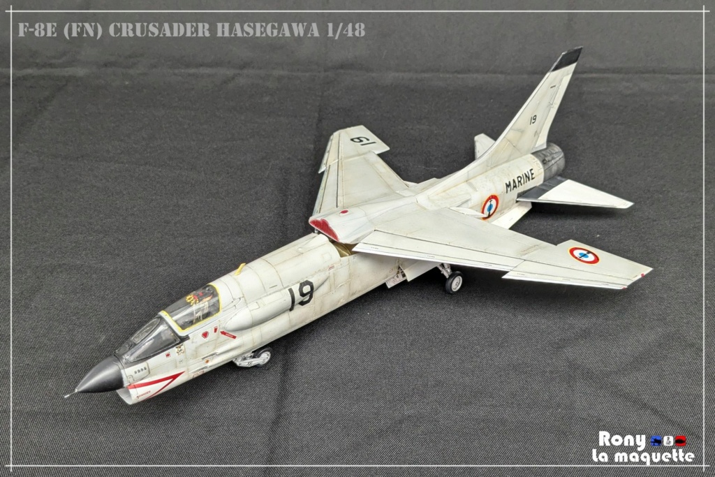 [Hasegawa] 1/48 - Vought F-8E (FN) Crusader Maque489