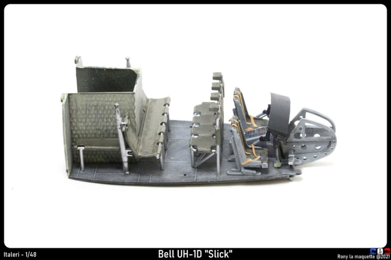 Bell UH-1D, Italeri, 1/48. Monta641