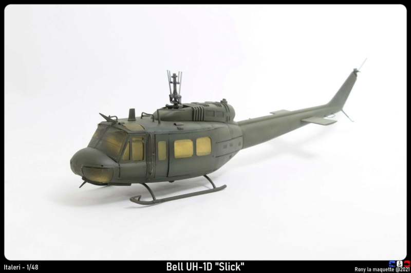 Bell UH-1D, Italeri, 1/48. Monta667