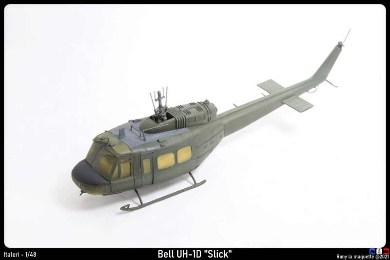 Bell UH-1D, Italeri, 1/48. Monta668
