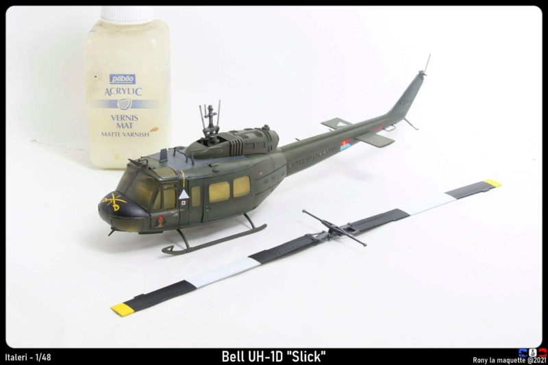 Bell UH-1D, Italeri, 1/48. Monta671
