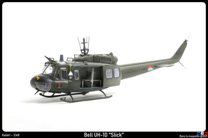 Bell UH-1D, Italeri, 1/48. Monta672