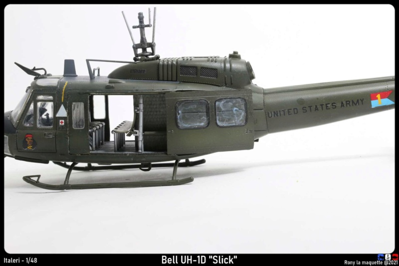 Bell UH-1D, Italeri, 1/48. Monta674