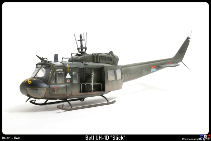 Bell UH-1D, Italeri, 1/48. Monta675