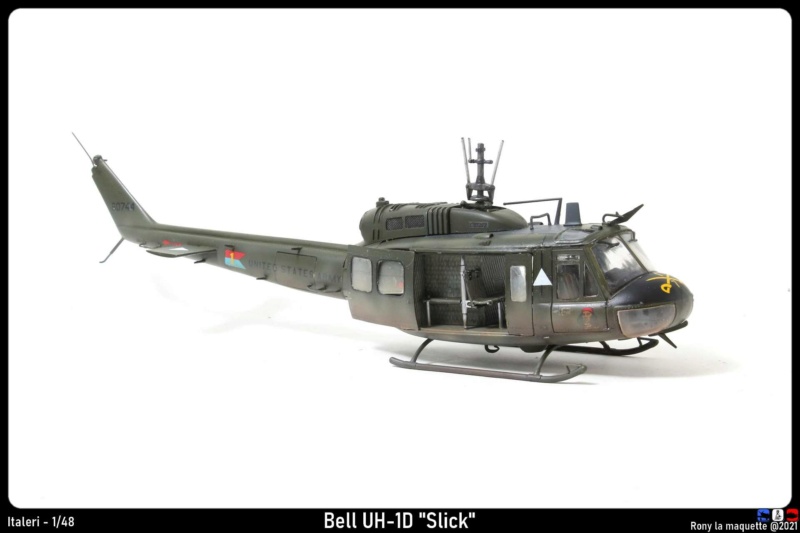 Bell UH-1D, Italeri, 1/48. Monta676