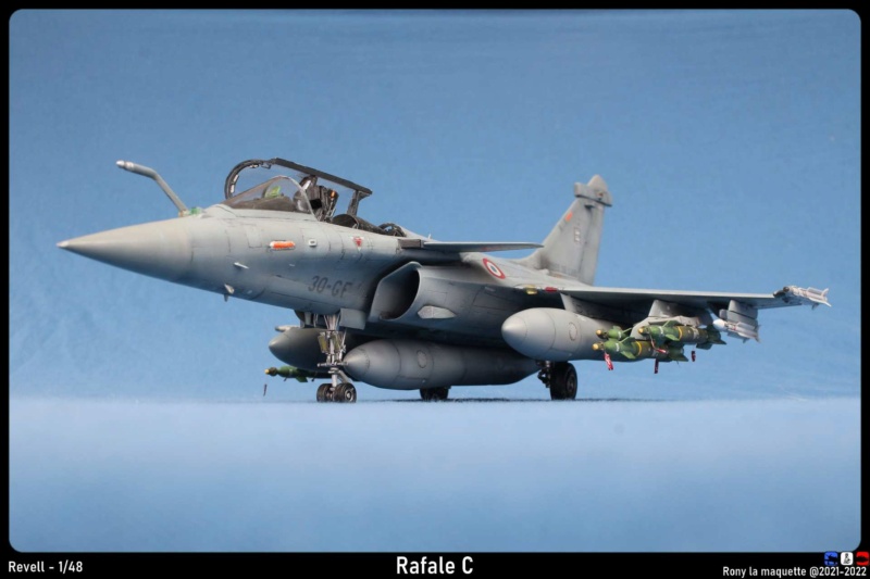 Rafale C de Revell au 1/48. Les photos. Monta722