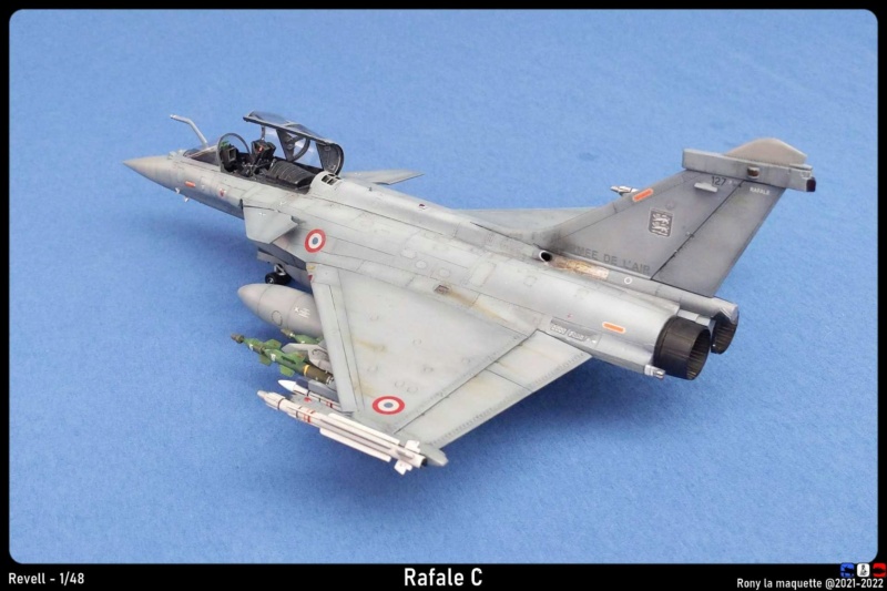 Rafale C de Revell au 1/48. Les photos. Monta727