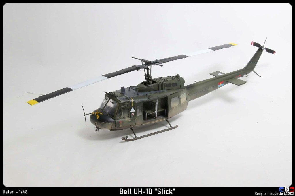 Bell UH-1D, Italeri, 1/48. Monta745